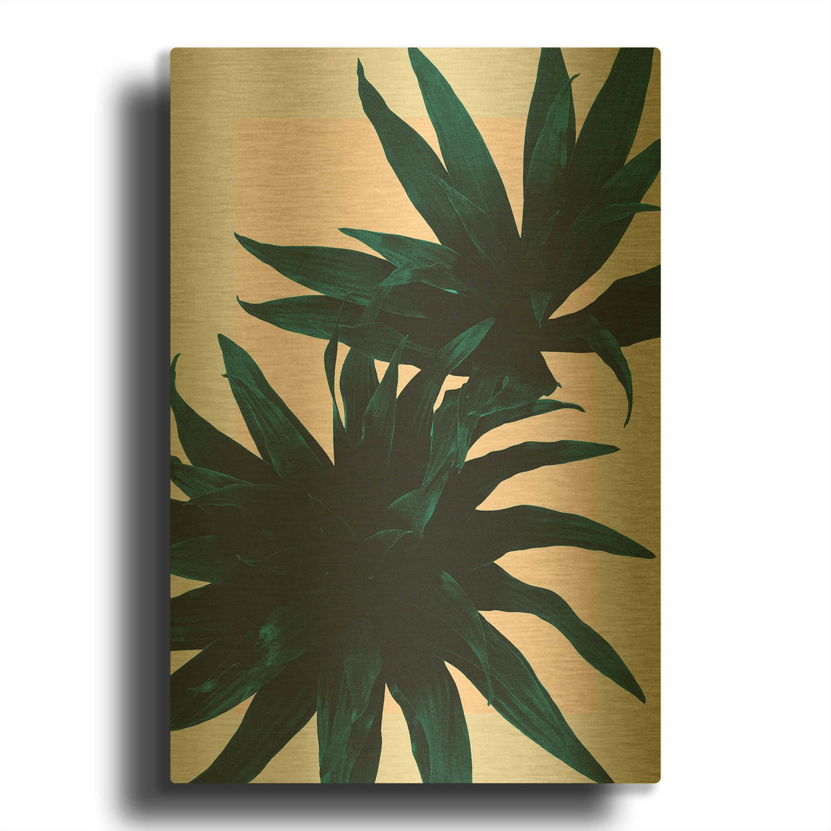 'Fly Away' By Hanna Kastl-Lundberg Gold Metal Wall Art