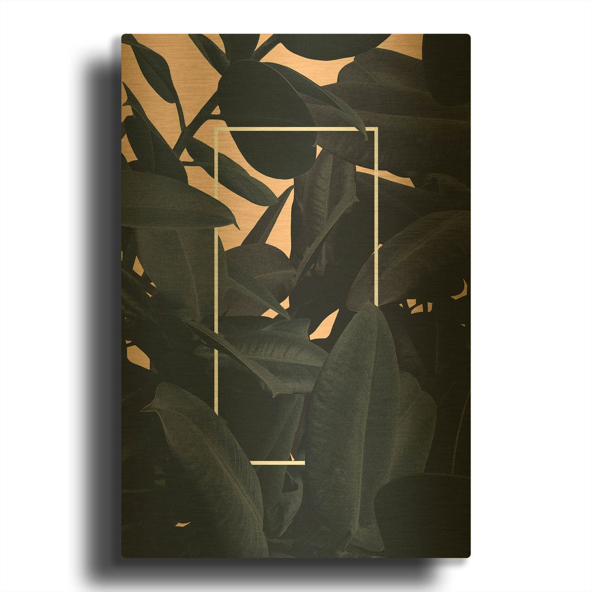'Purpose' By Hanna Kastl-Lundberg Gold Metal Wall Art
