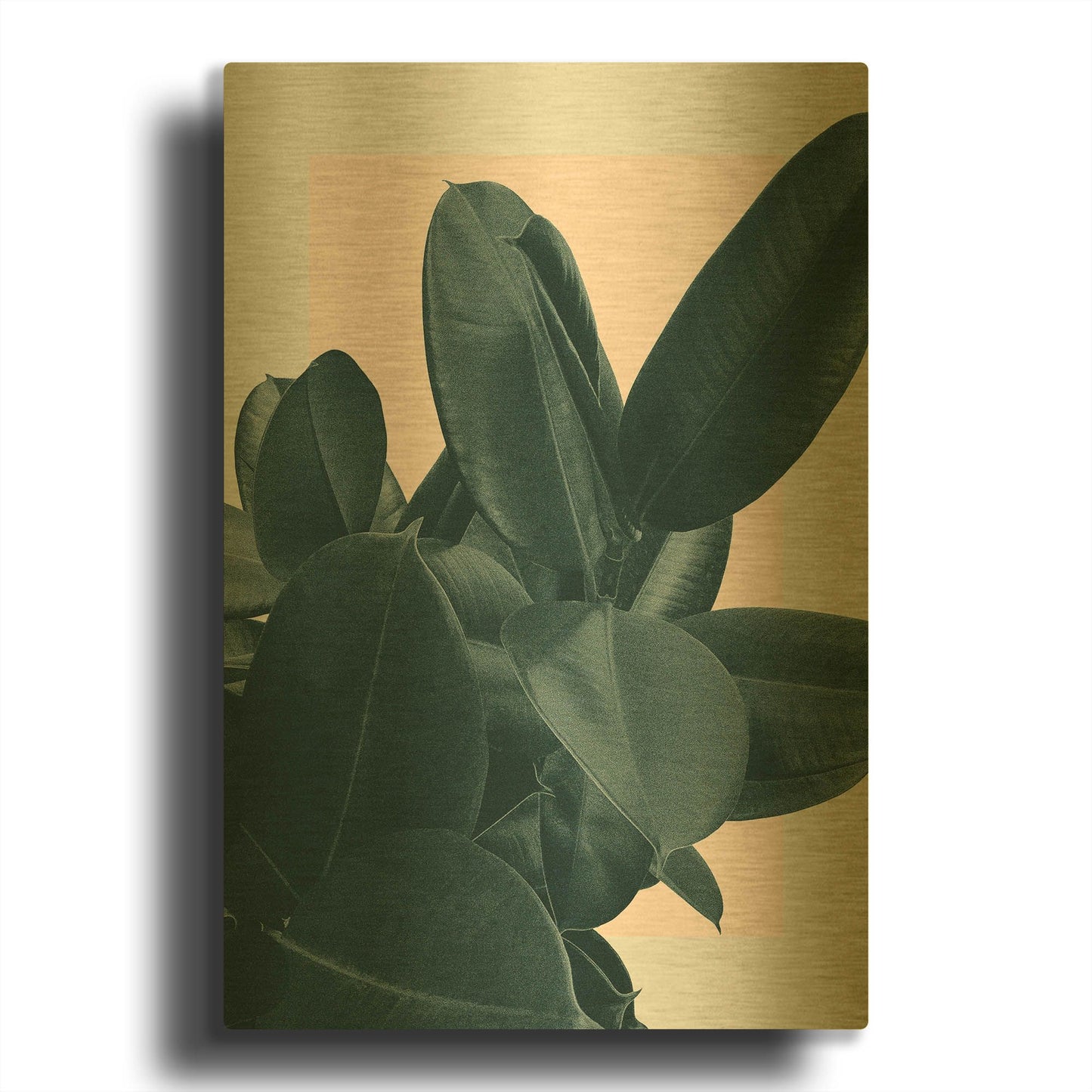 'Tonight' By Hanna Kastl-Lundberg Gold Metal Wall Art