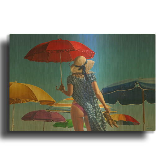 'Canopies' By Paul Kelley Gold Metal Wall Art