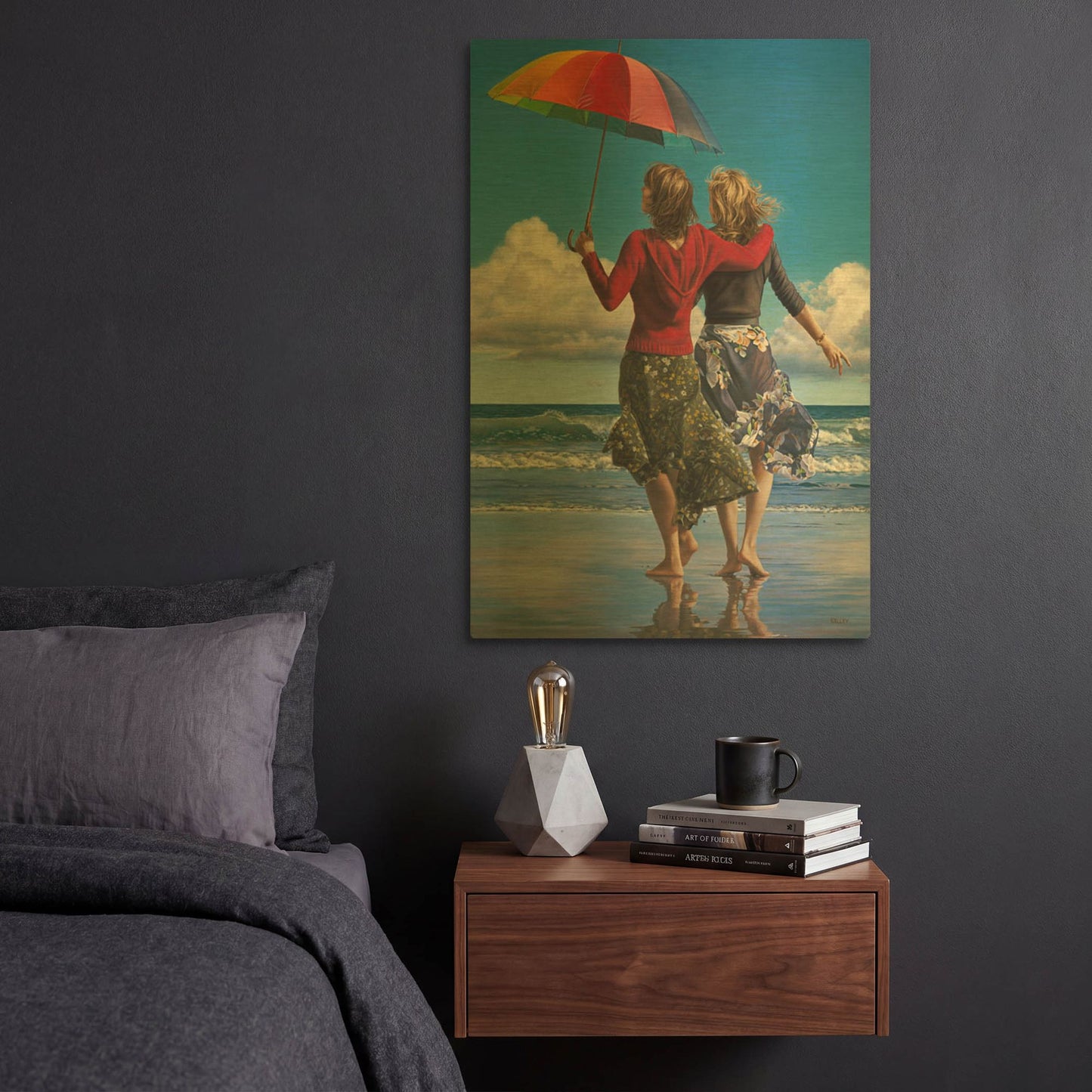 'Celebration of Life' By Paul Kelley Gold Metal Wall Art