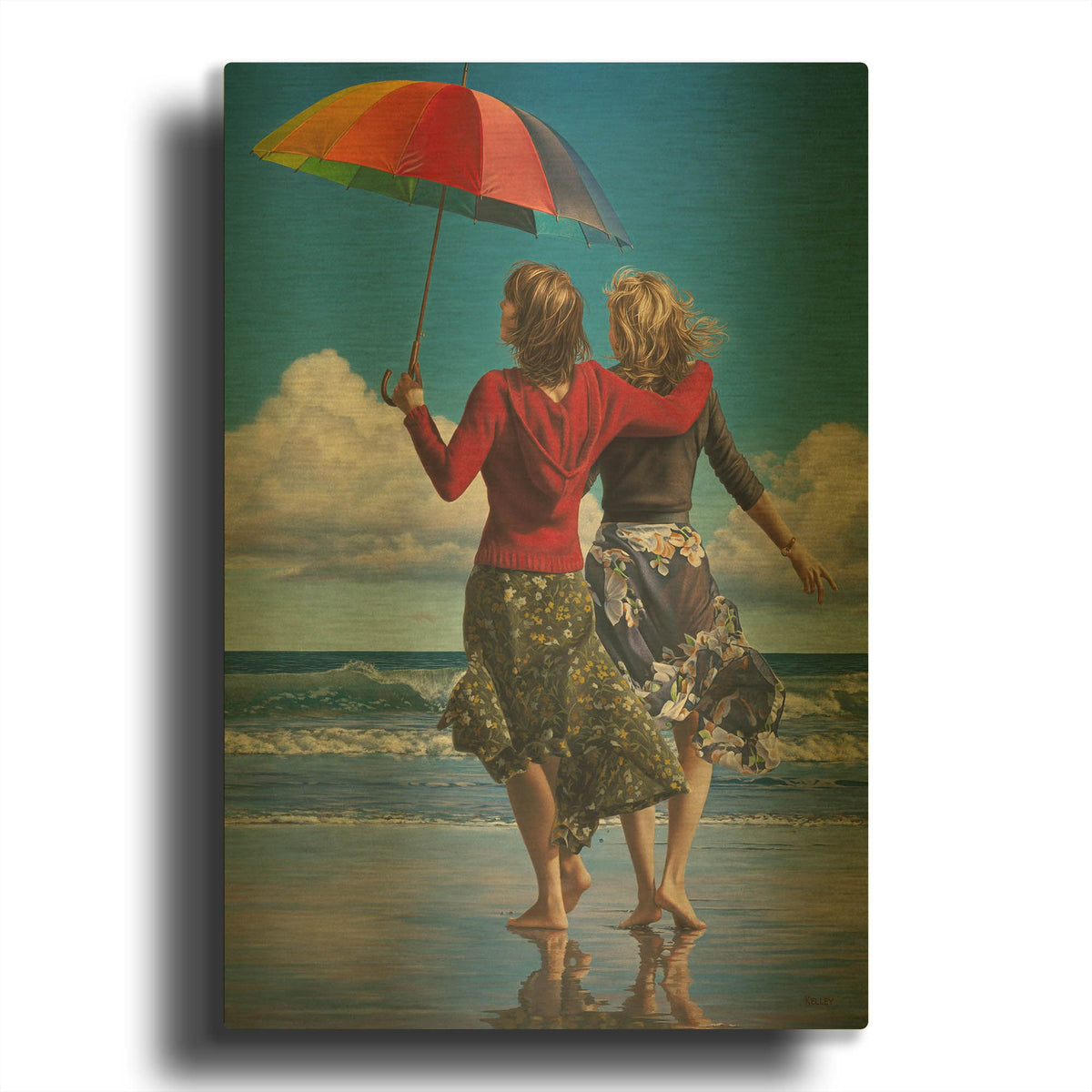 'Celebration of Life' By Paul Kelley Gold Metal Wall Art