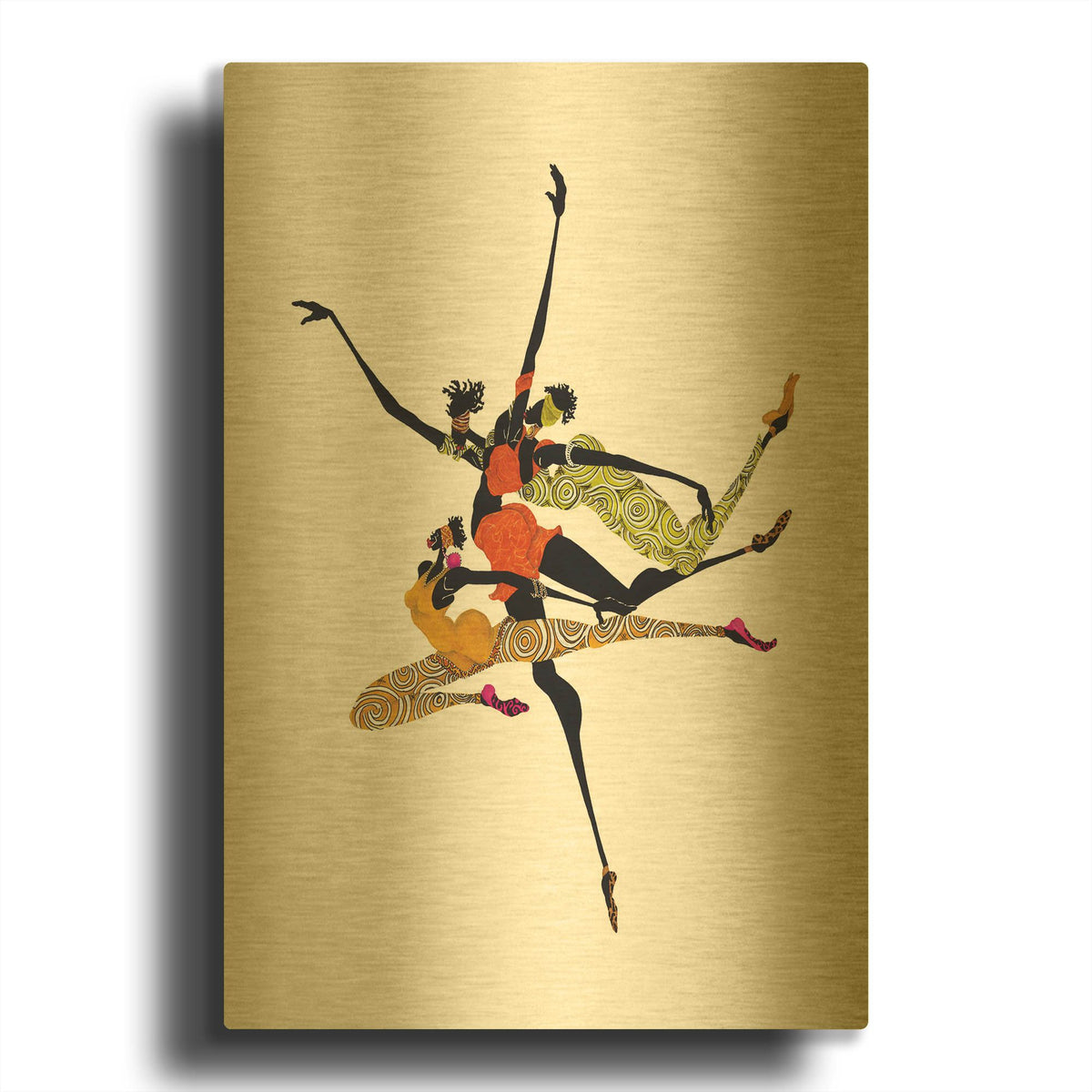 'Soar' By Shan Kelly Gold Metal Wall Art