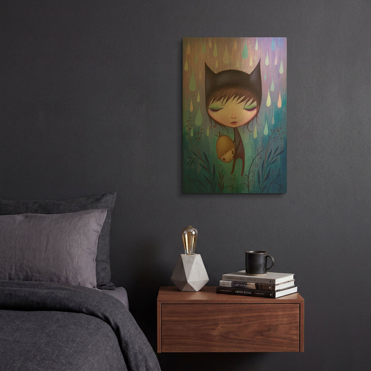 'Carry Me Forever' By Jeremiah Ketner Gold Metal Wall Art