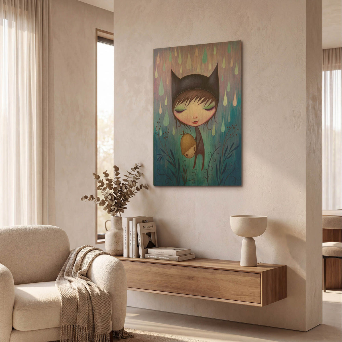 'Carry Me Forever' By Jeremiah Ketner Gold Metal Wall Art