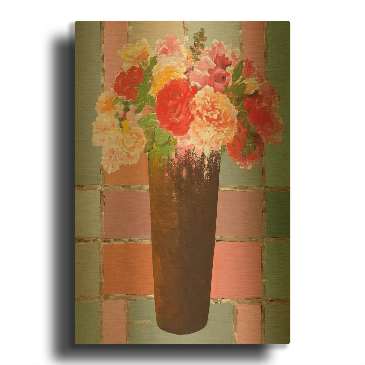 'Especially for You' By Hooshang Khorasani Gold Metal Wall Art
