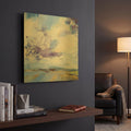 'Brisk' By Andrew Kinmont Gold Metal Wall Art