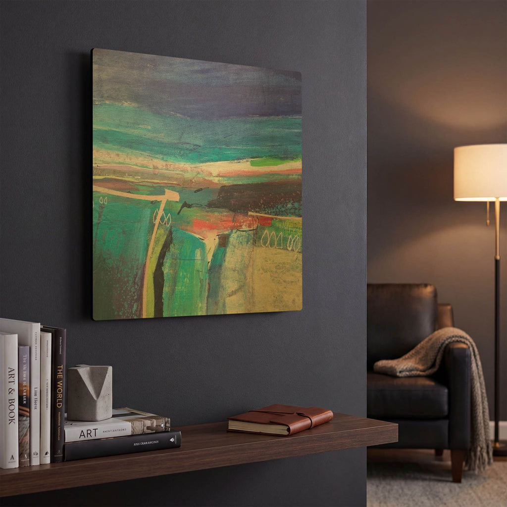 'Flying Low No. 3' By Andrew Kinmont Gold Metal Wall Art