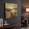 'I' By Andrew Kinmont Gold Metal Wall Art