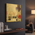 'Changed My Mind 2' By Aleah Koury Gold Metal Wall Art