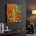 'Gardens in the Mist XIV' By Aleah Koury Gold Metal Wall Art