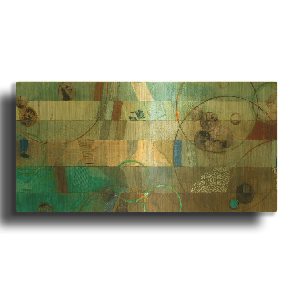 'Of This World No. 18' By Aleah Koury Gold Metal Wall Art