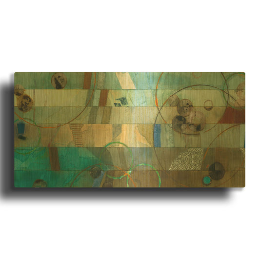 'Of This World No. 18' By Aleah Koury Gold Metal Wall Art