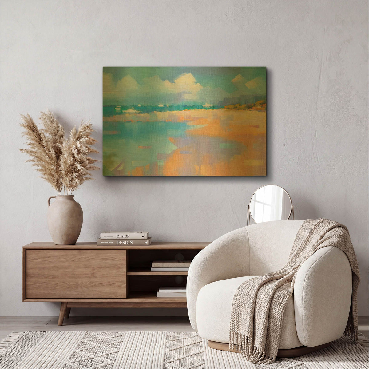 'Playa 14' By Alex Hook Krioutchkov Gold Metal Wall Art