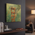'Over Golden Gate' By Mark Lague Gold Metal Wall Art