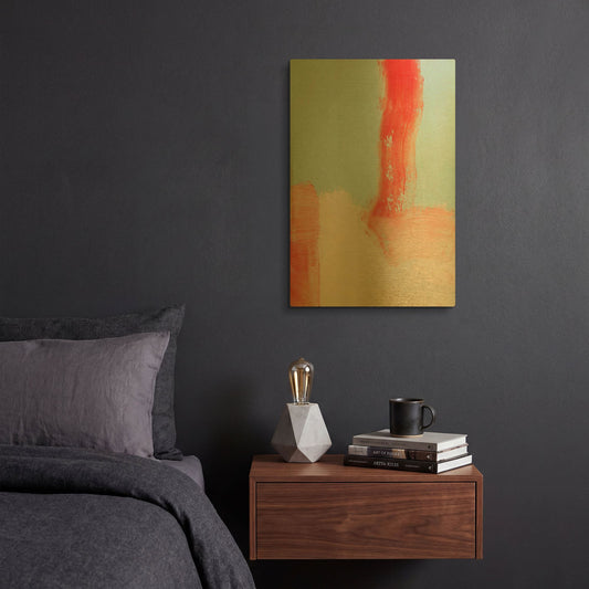 'Color Study' By Iris Lehnhardt Gold Metal Wall Art