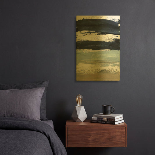 'Maritime' By Iris Lehnhardt Gold Metal Wall Art