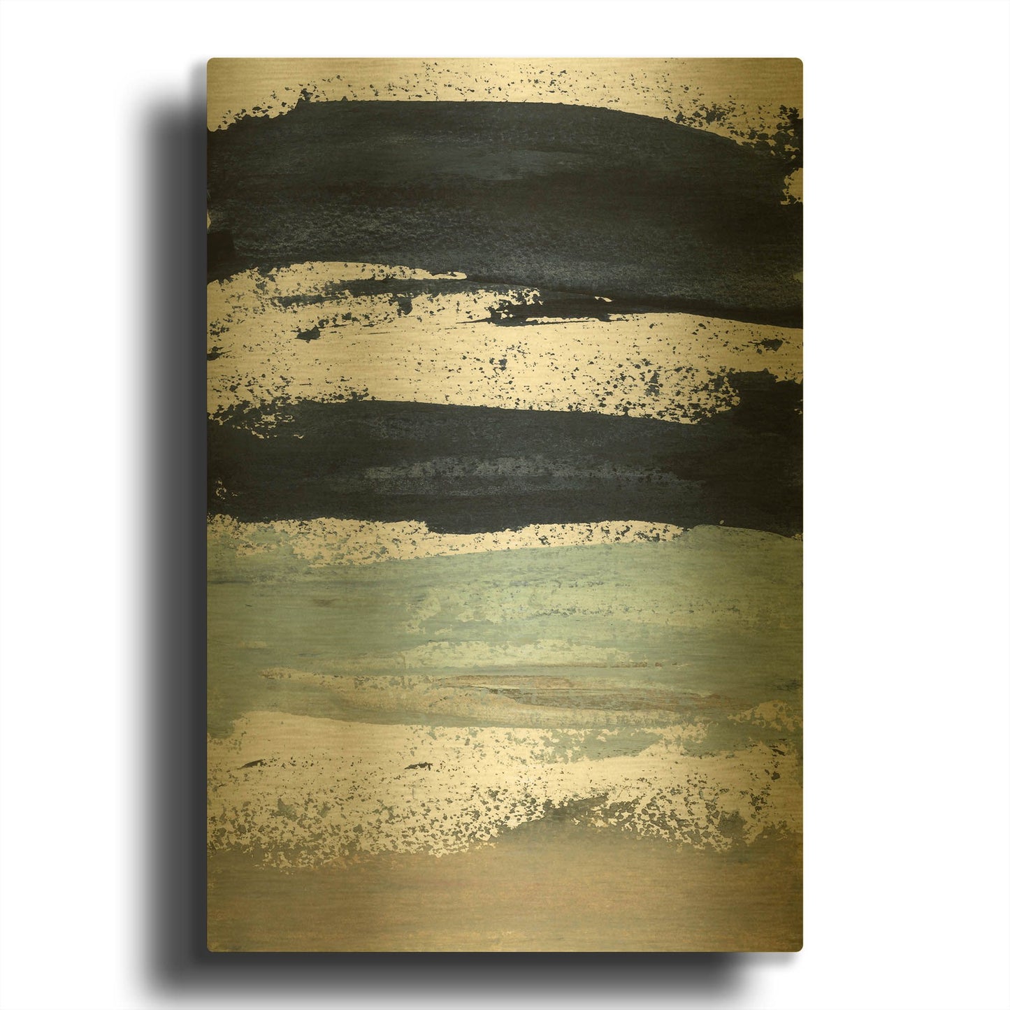 'Maritime' By Iris Lehnhardt Gold Metal Wall Art