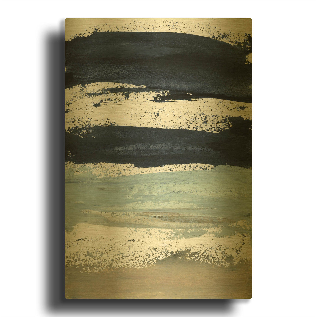 'Maritime' By Iris Lehnhardt Gold Metal Wall Art