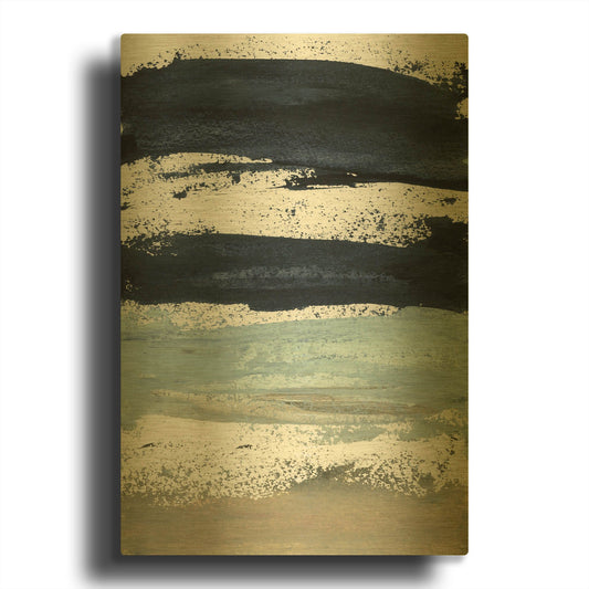 'Maritime' By Iris Lehnhardt Gold Metal Wall Art