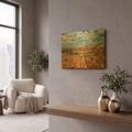 'Utah - Bryce Canyon Crop' By AKG Gold Metal Wall Art