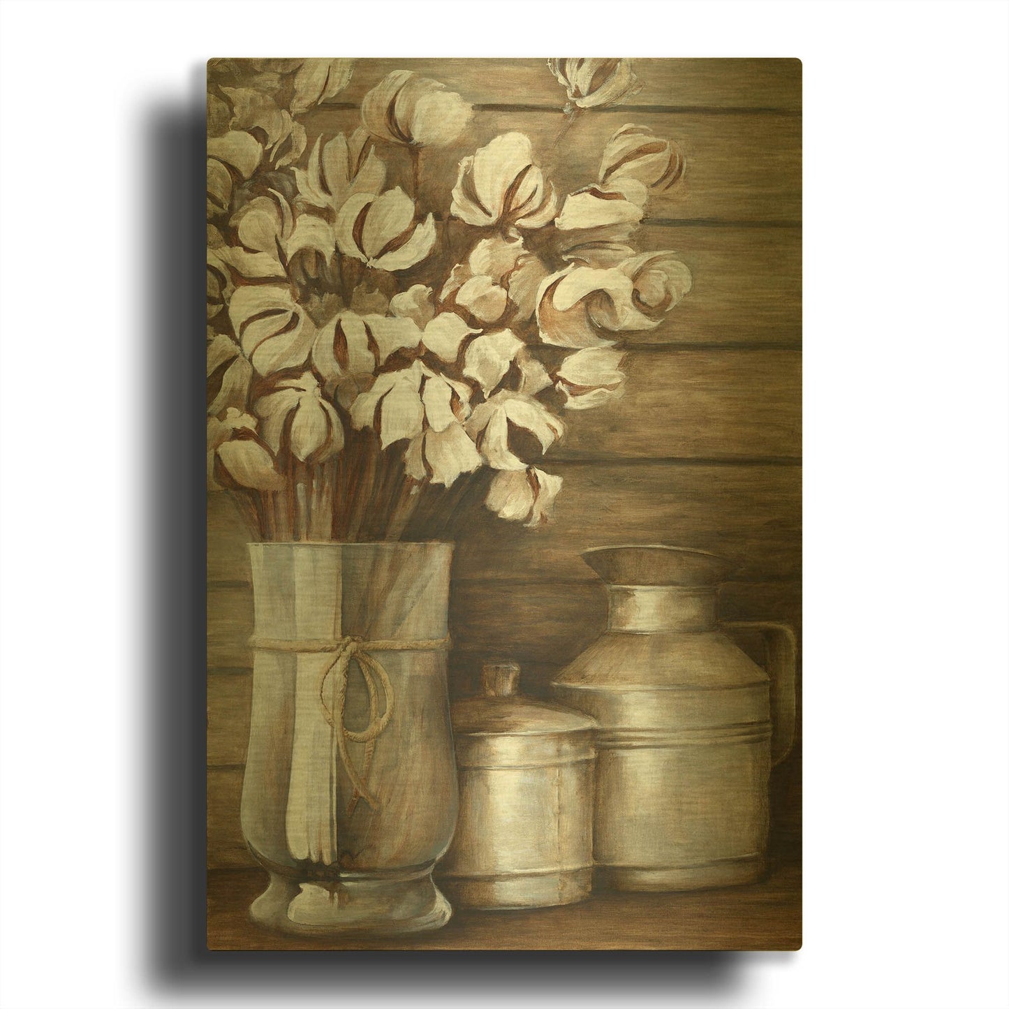 'Time To Shine' By White Ladder Gold Metal Wall Art