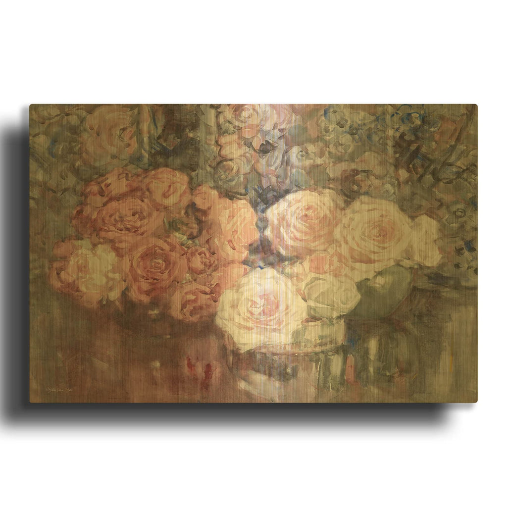 'Fresh Cuttings' By Stellar Design Studio Gold Metal Wall Art