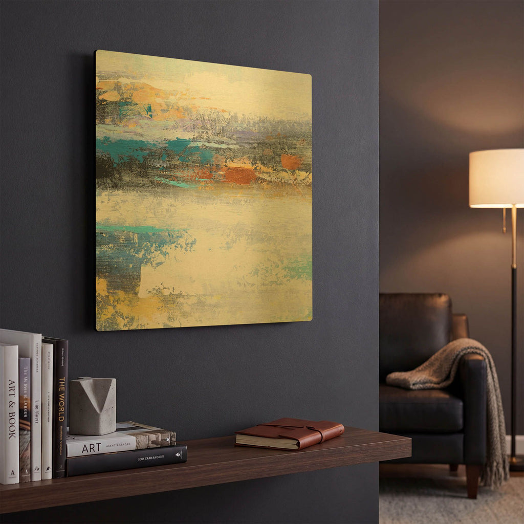 'Afternoon' By Christov Art Gold Metal Wall Art