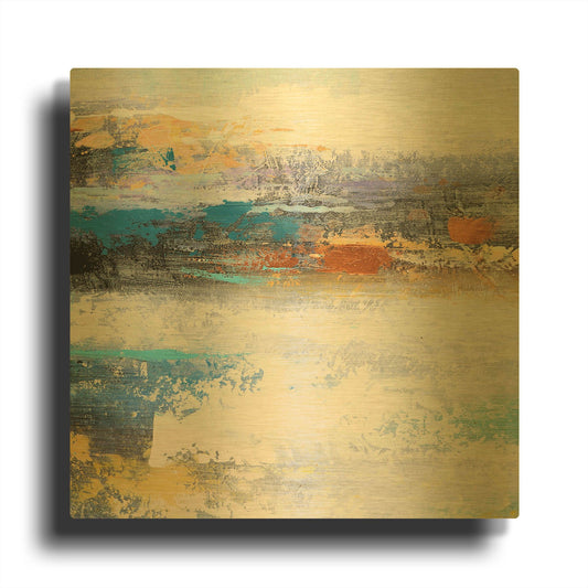 'Afternoon' By Christov Art Gold Metal Wall Art