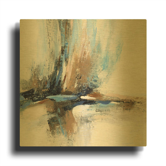 'Dream' By Christov Art Gold Metal Wall Art