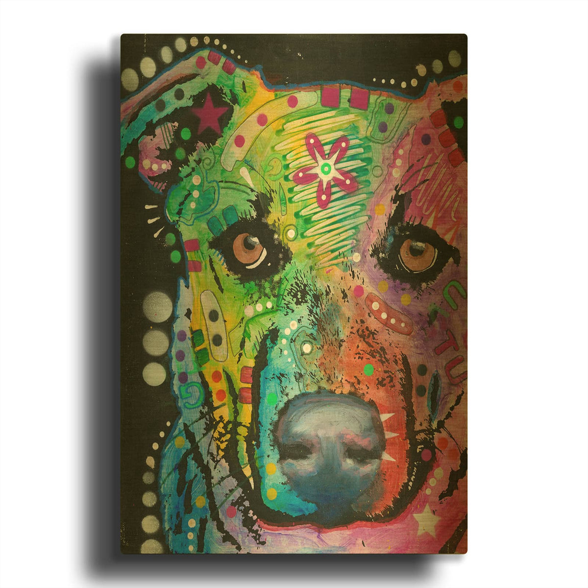 'I Didn' By Dean Russo Gold Metal Wall Art