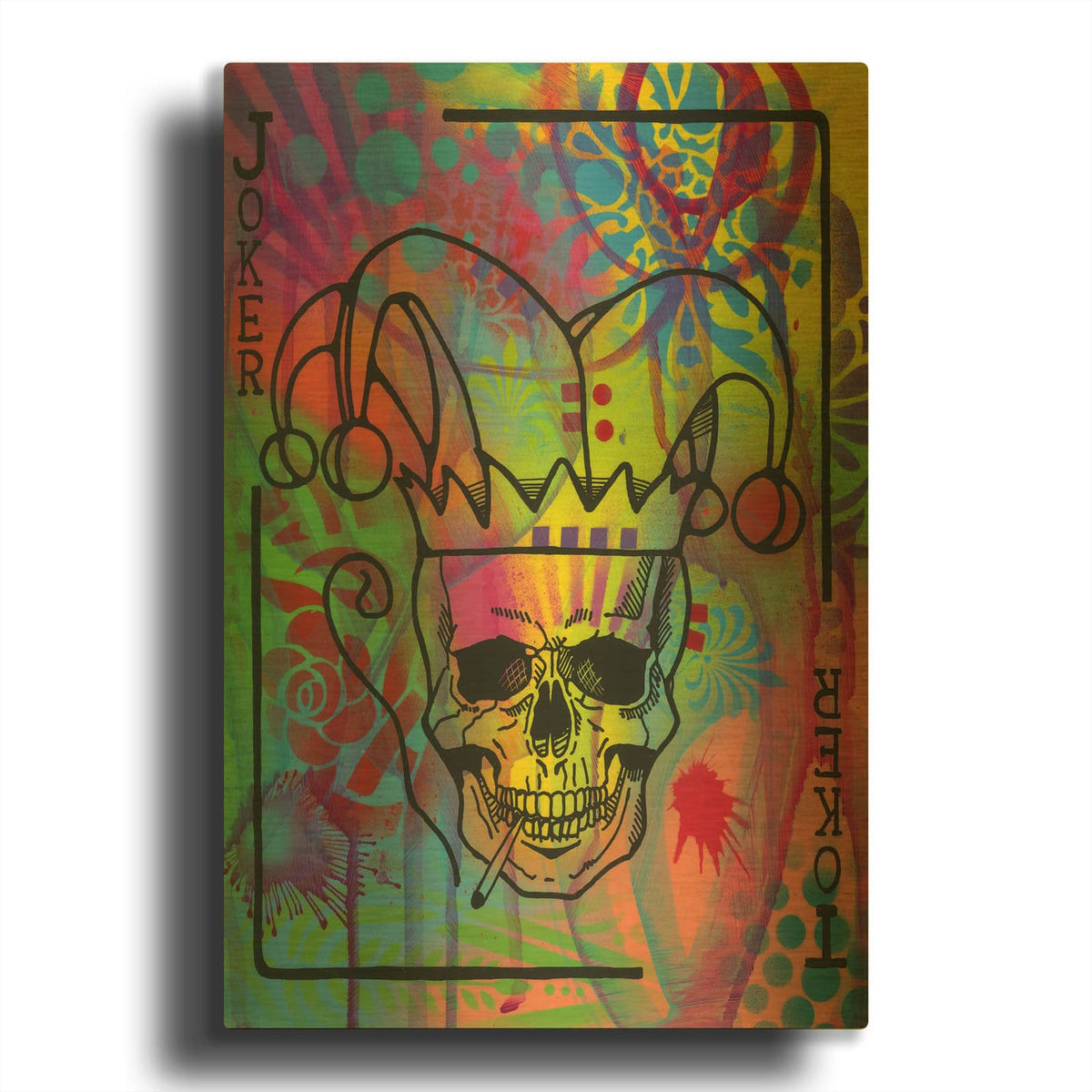 'Jokers Wild' By Dean Russo Gold Metal Wall Art