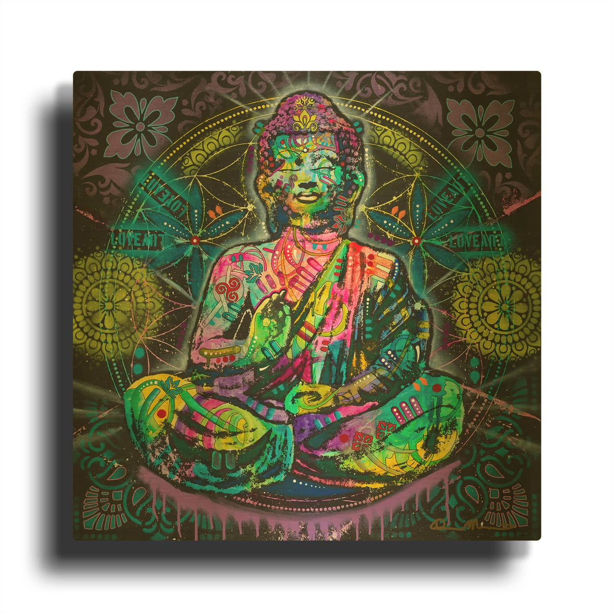 'Infinite Love' By Dean Russo Gold Metal Wall Art