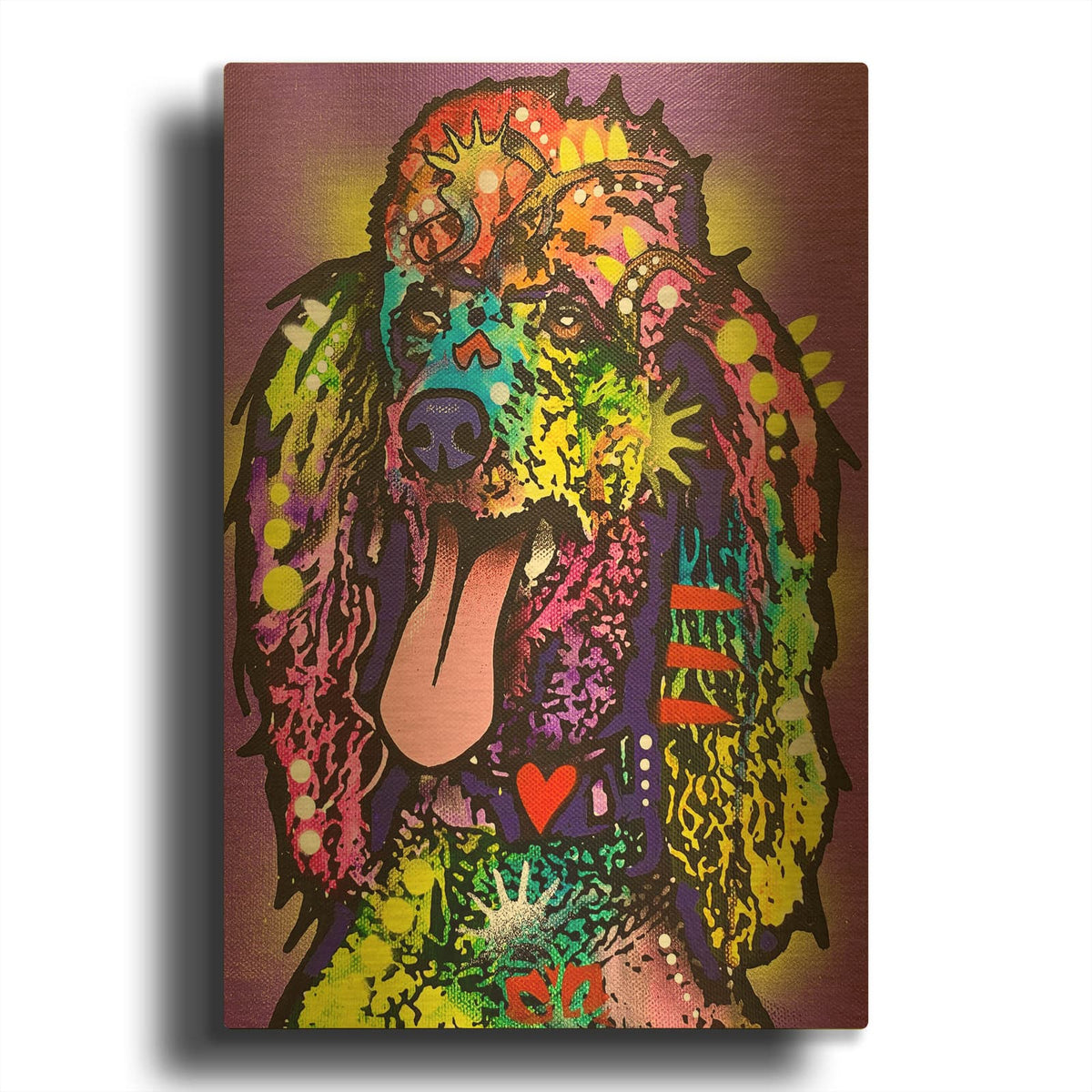 'Oh Heck Yeah' By Dean Russo Gold Metal Wall Art