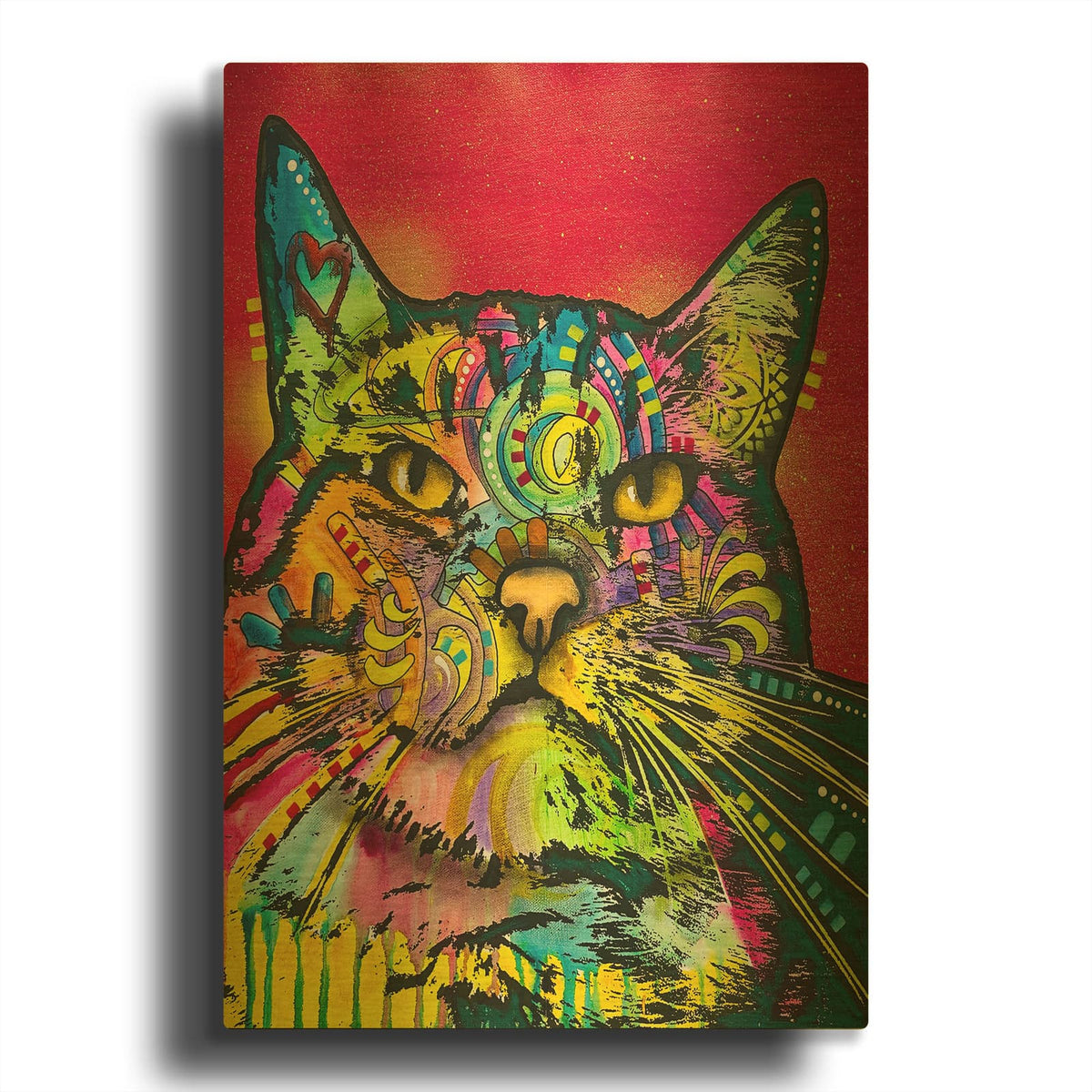 'Twas A Fine Feast' By Dean Russo Gold Metal Wall Art