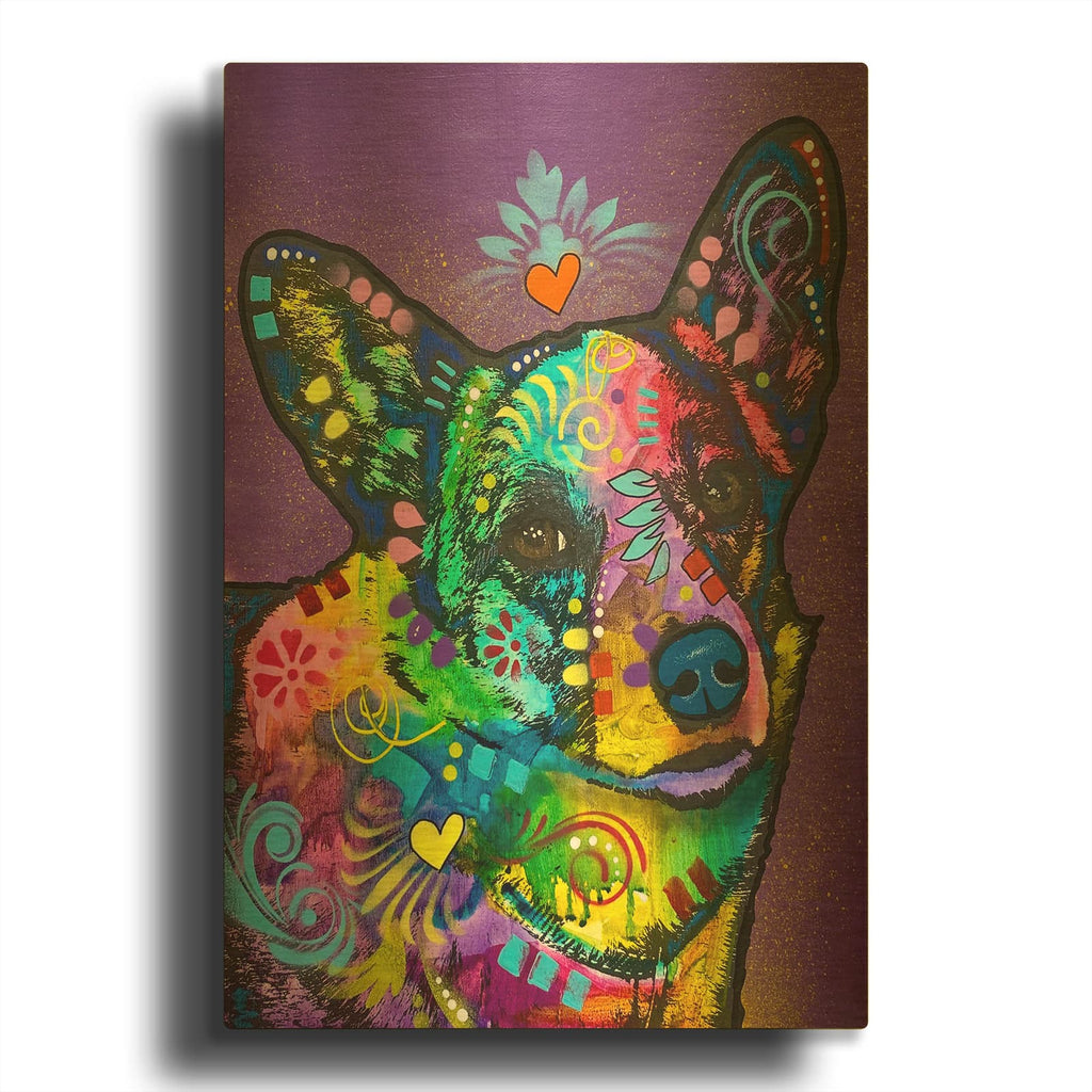 'Love Incarnate' By Dean Russo Gold Metal Wall Art