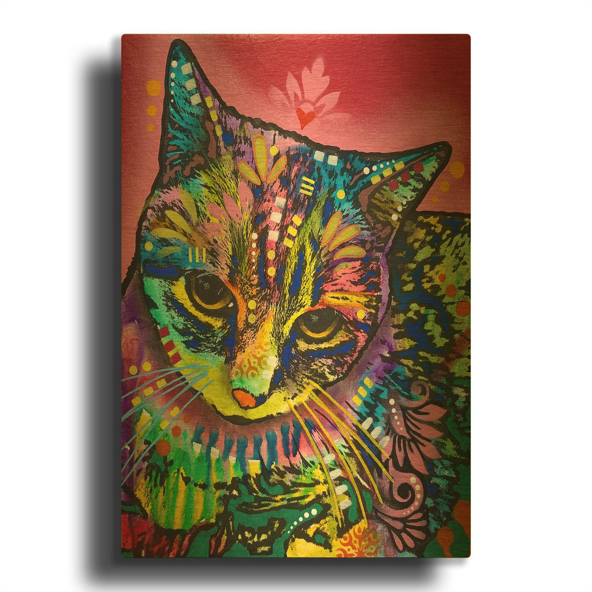 'Am Smol' By Dean Russo Gold Metal Wall Art