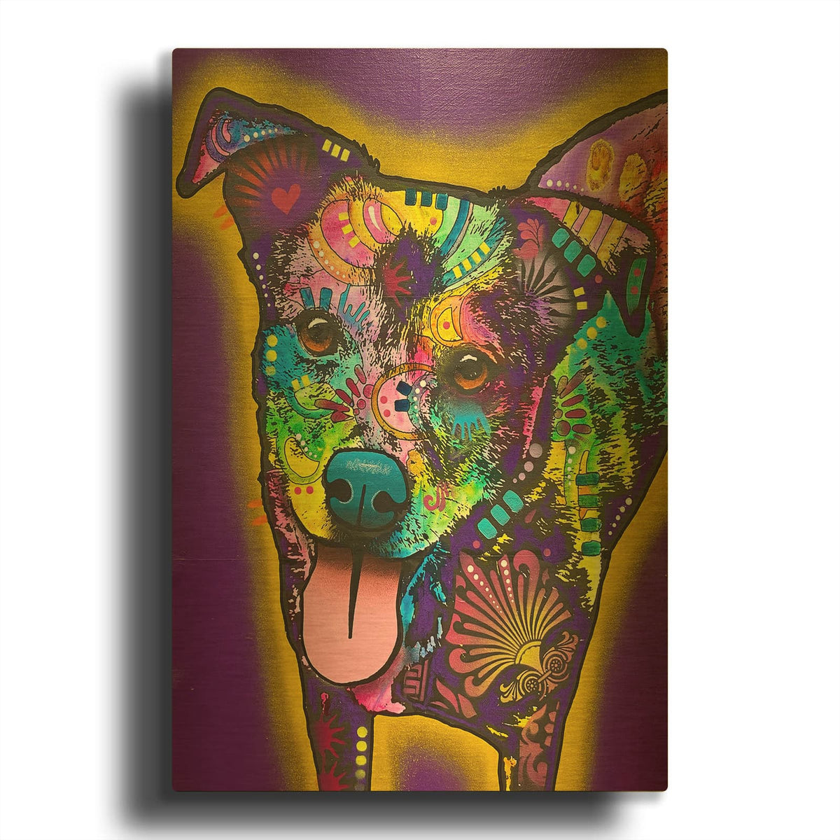 'Ready When You Are Boss' By Dean Russo Gold Metal Wall Art