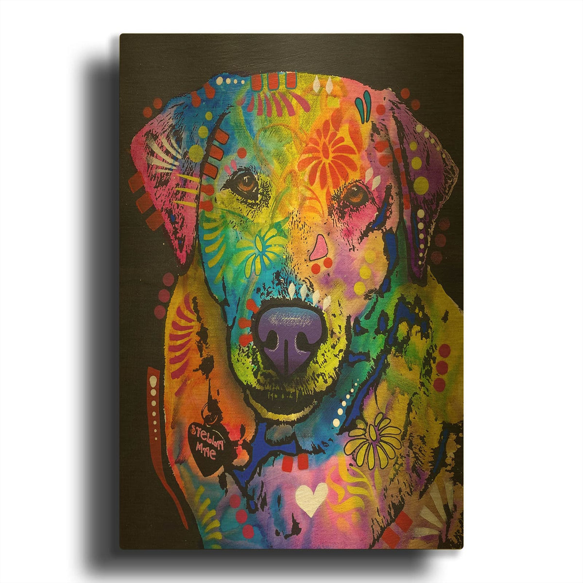 'Don' By Dean Russo Gold Metal Wall Art