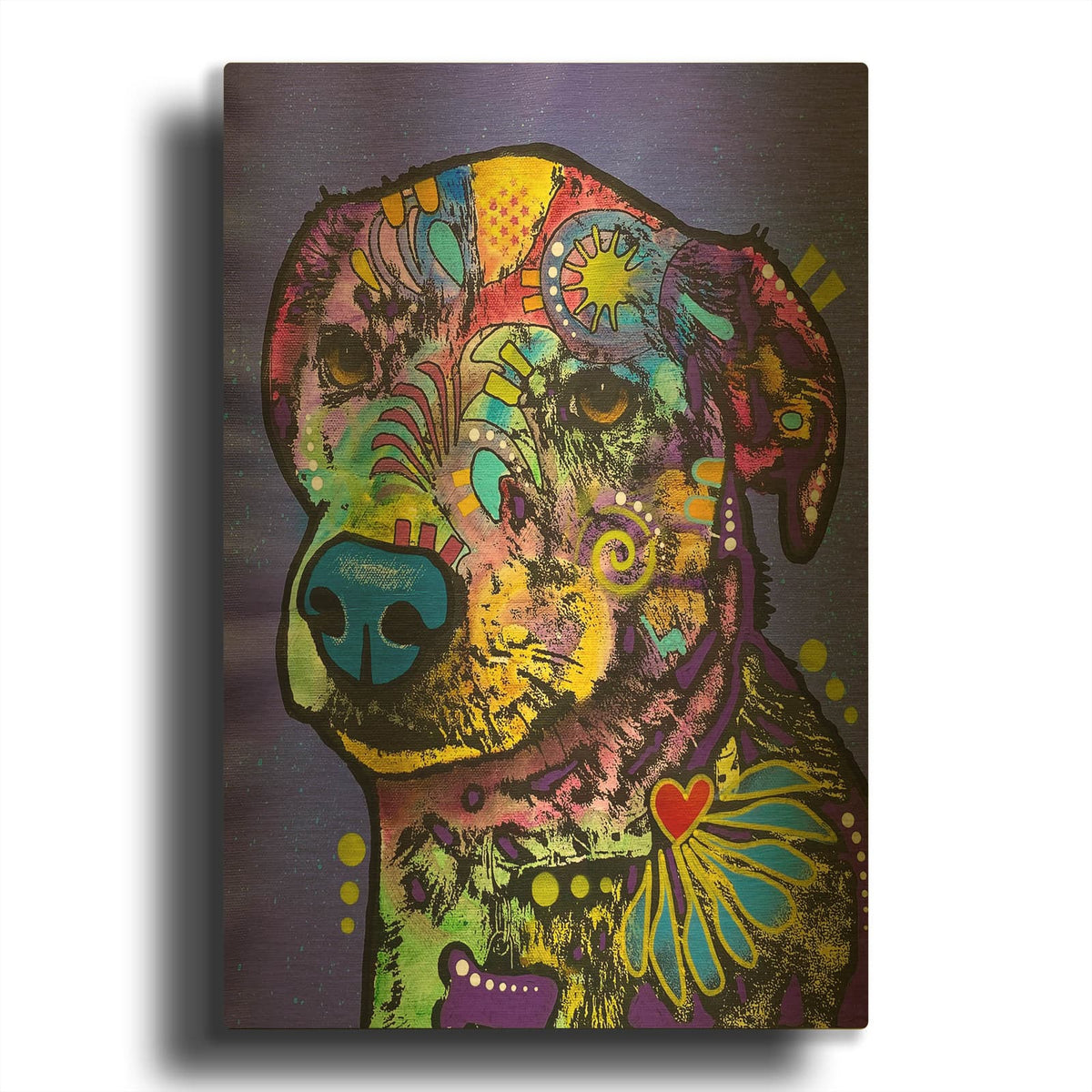 'And I' By Dean Russo Gold Metal Wall Art
