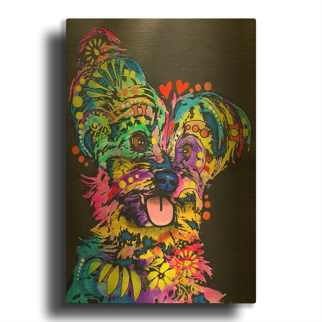 'Is That A Present For Me' By Dean Russo Gold Metal Wall Art