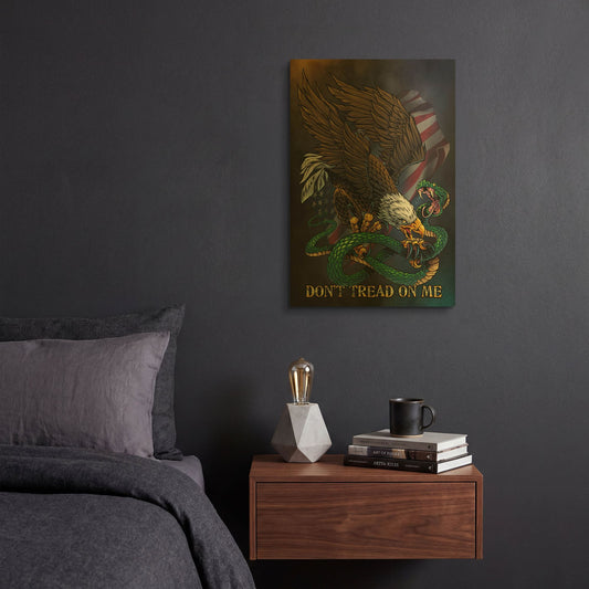 'Don 2' By Flyland Designs Gold Metal Wall Art