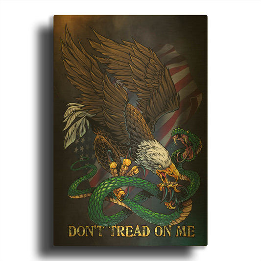 'Don 2' By Flyland Designs Gold Metal Wall Art