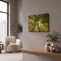 'POV' By AKG Gold Metal Wall Art