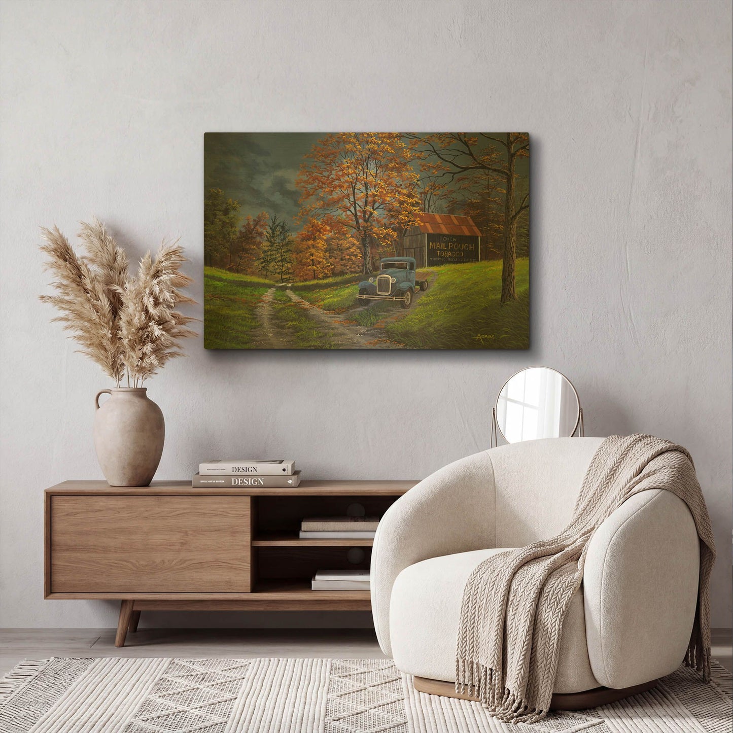 'Treat Yourself' By Gary Adams Gold Metal Wall Art