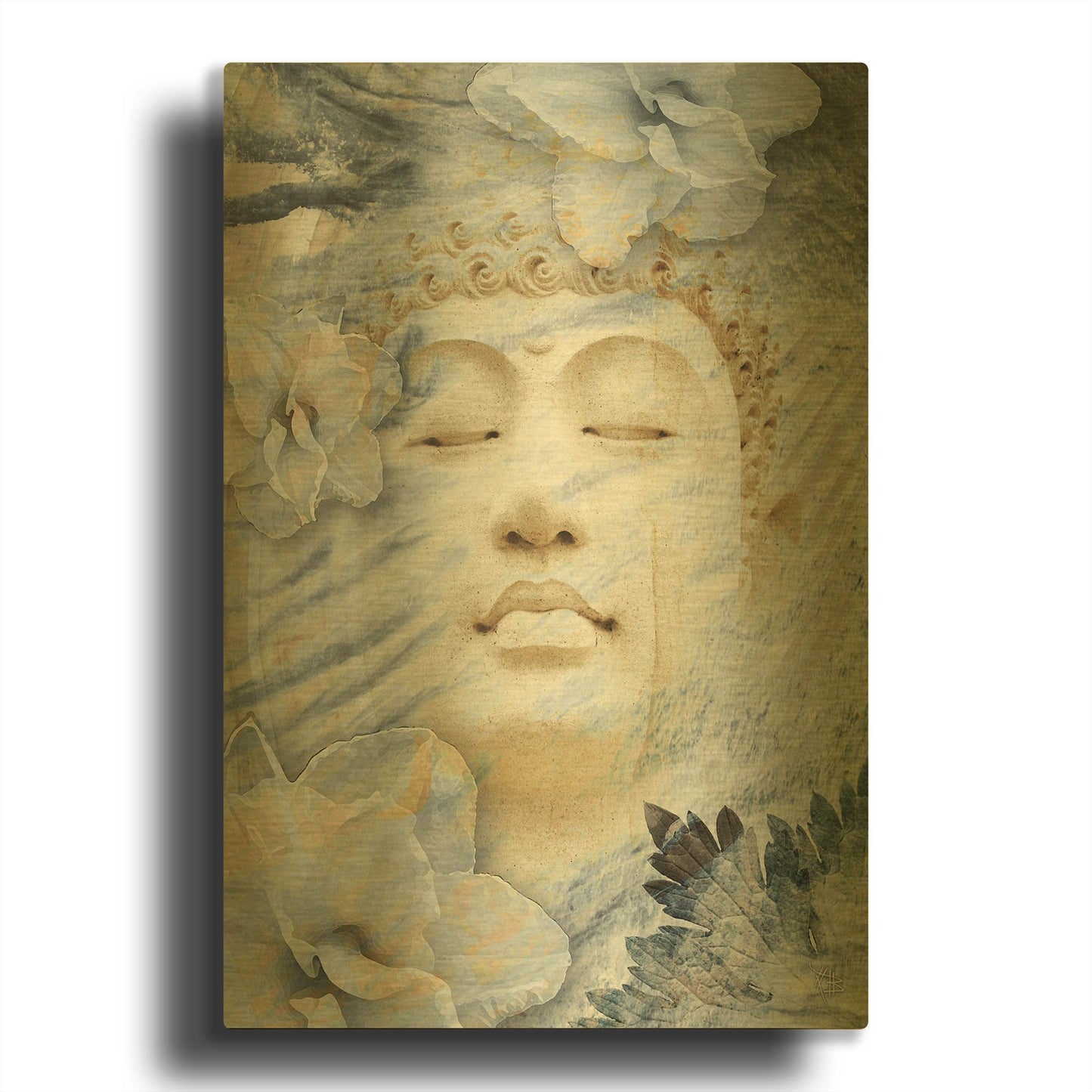 'Inner Infinity' By Fusion Idol Arts Gold Metal Wall Art