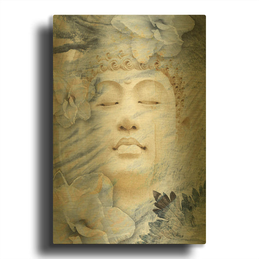 'Inner Infinity' By Fusion Idol Arts Gold Metal Wall Art