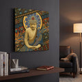 'Rhythm of My Mind' By Fusion Idol Arts Gold Metal Wall Art