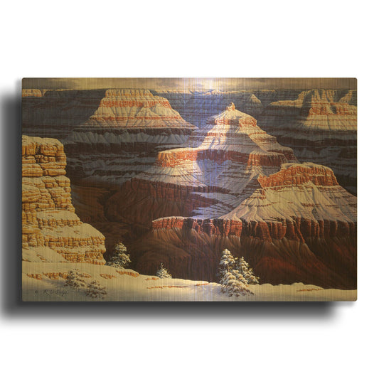 'Dream Catchers' By R. Hed Gold Metal Wall Art
