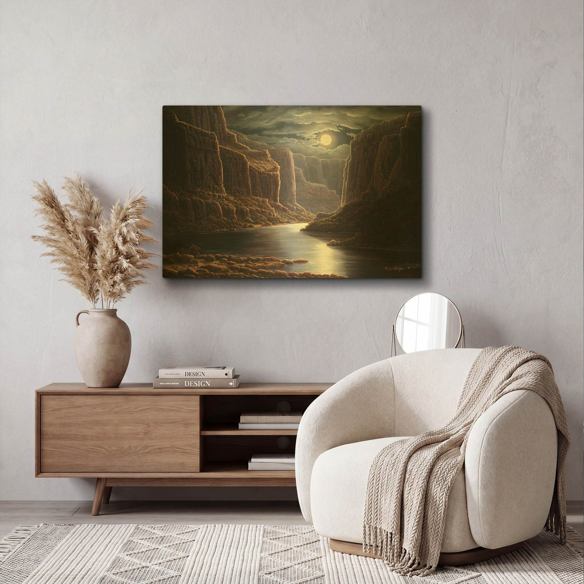 'Rise And Shine' By R. Hed Gold Metal Wall Art